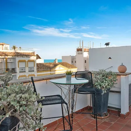 Fantastic Penthouse In Downtown San Pedro By Costarentals - Ref M35 Апартаменты Марбелья